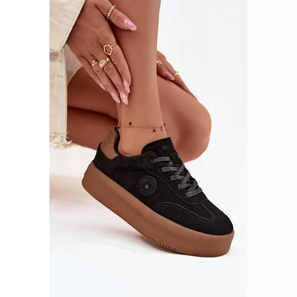  Ženske tenisice BIG STAR SS274761 BLACK Big Star Shoes 