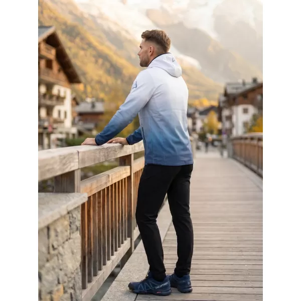 Muška vrhunska softshell jakna ALTISPORT VOJ/ALM126JACK01 TAMNOPLAVA/BIJELA 