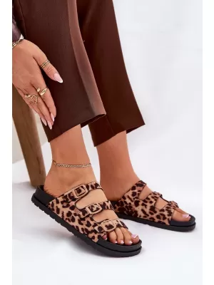 Ženske papuče BOTO ULIRI 36081 LEOPARD