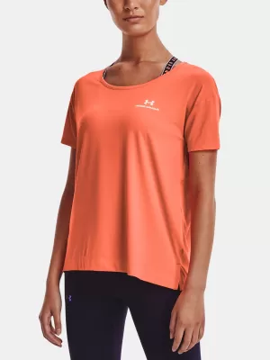 Ženska majica kratkih rukava UNDER ARMOUR UA RUSH ENERGY SS NARANČASTA