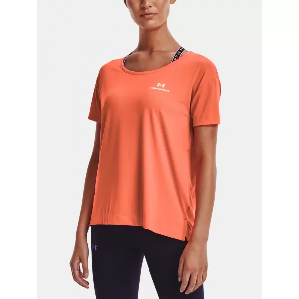  Ženska majica kratkih rukava UNDER ARMOUR UA RUSH ENERGY SS NARANČASTA 