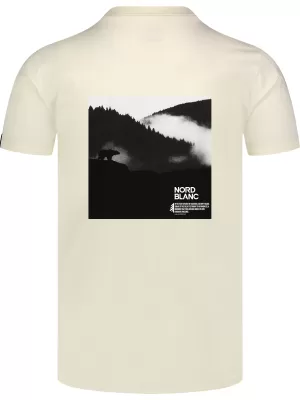Muška majica kratkih rukava NORDBLANC NOTHINGNESS NBSMT8150 BIJELA