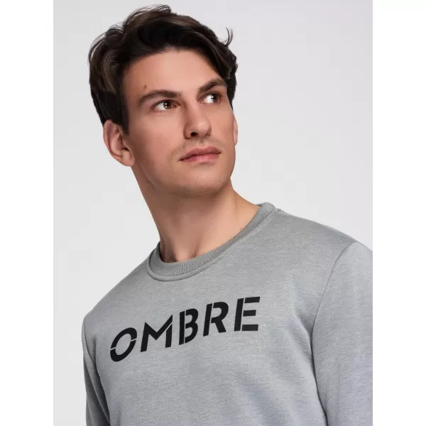  Muški sweatshirt OMBRE B1711 SIVI MELANGE 