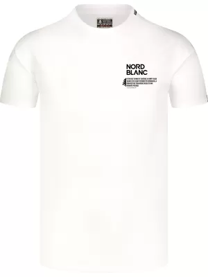 Muška majica kratkih rukava NORDBLANC NOTHINGNESS NBSMT8150 BIJELA
