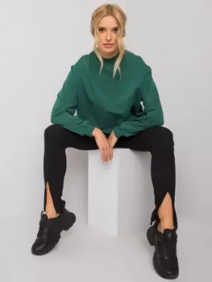 Ženski sweatshirt BASIC FEEL GOOD RV-BL-5185.90P TAMNO ZELENA