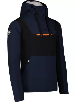 Muška softshell jakna NORDBLANC GLEN NBSSM8339 TAMNOPLAVA