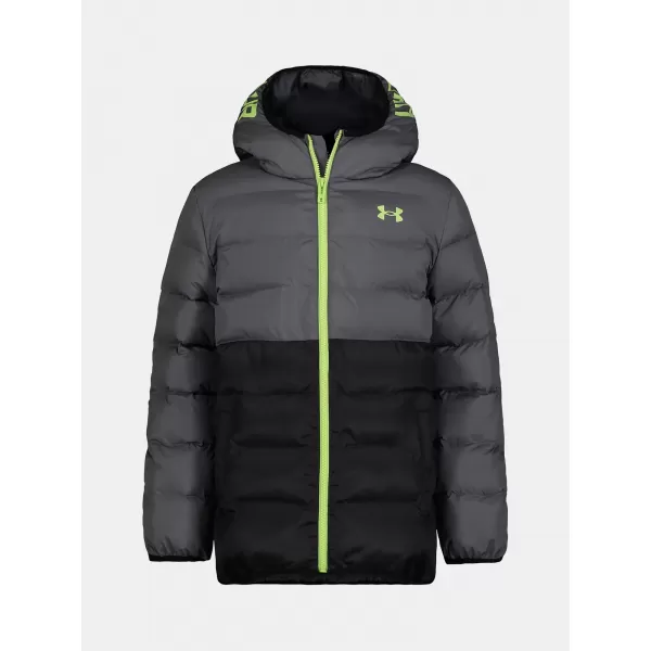  Jakna za dječaka UNDER ARMOUR UA PRONTO COLORBLOCK PUFFER JACKET UJFIM09F-021 SIVA 