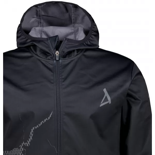  Muška vrhunska softshell jakna ALTISPORT VOJ/ALM129JACK01 CRNO SIVA 