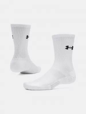Čarape UNDER ARMOUR PERFORMANCE COTTON 3P CRW 6009685-100 BIJELA