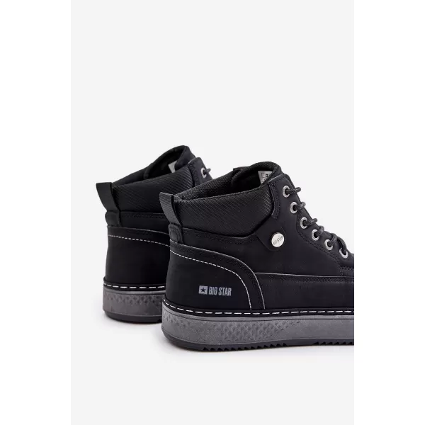  Muške cipele BIG STAR OO174559 BLACK Big Star Shoes 