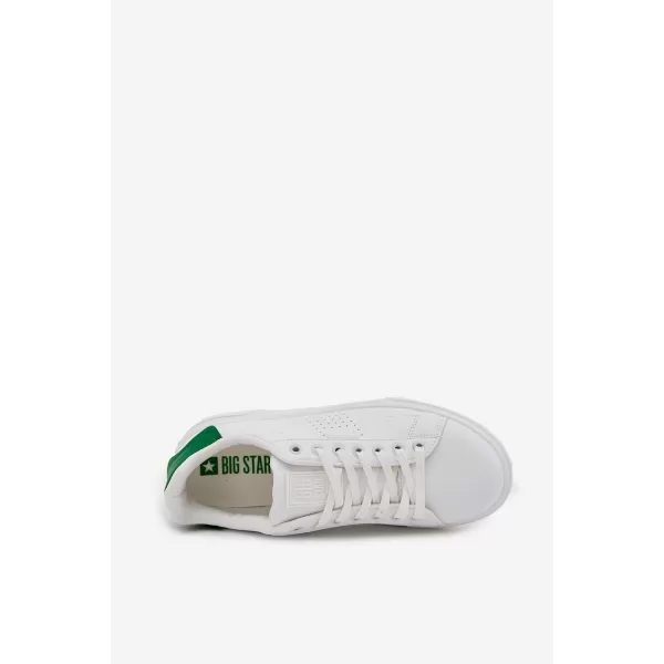  Muške cipele BIG STAR OO174116 WHITE/GREEN Big Star Shoes 