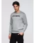 Muški sweatshirt OMBRE B1711 SIVI MELANGE