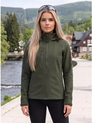 Ženska softshell jakna ALTISPORT NoPrint NP/ALW945 VOJNOG