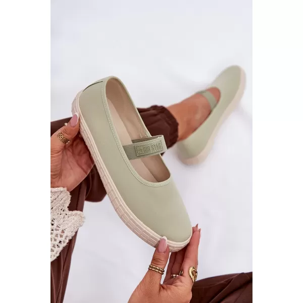  Ženske tenisice BIG STAR NN274604 GREEN Big Star Shoes 