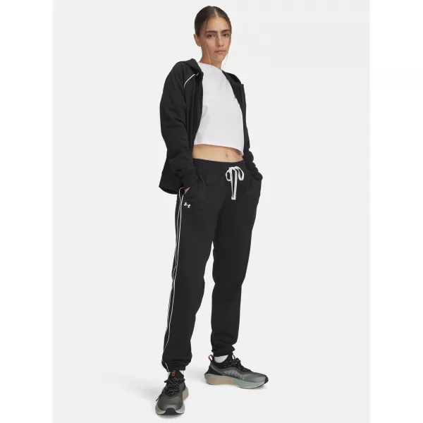  Ženski komplet UNDER ARMOUR UA RIVAL TRICOT TRACKSUIT HD 6001966-001 CRNA 