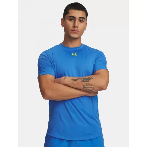  Muška majica kratkih rukava UNDER ARMOUR UA M CHALLENGER PRO SS 6009620-402 PLAVA 