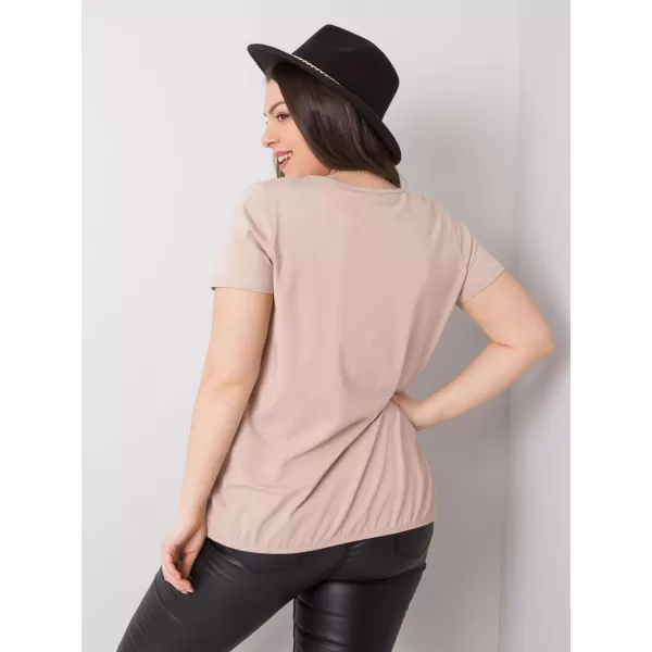  Ženska majica kratkih rukava BASIC FEEL GOOD RV-TS-6320.85P BEŽ 