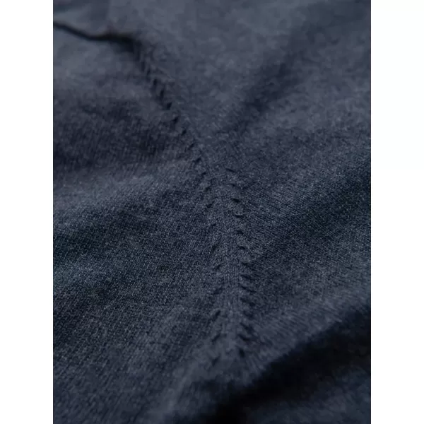  Muški pulover OMBRE OM-SWBS-0106 TAMNOPLAVI MELANGE 