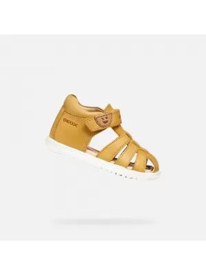 Prvi koraci dječaka GEOX SANDAL MACCHIA B254VA000CLC2003 JANTAR