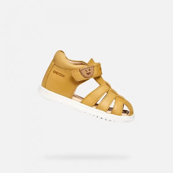  Prvi koraci dječaka GEOX SANDAL MACCHIA B254VA000CLC2003 JANTAR 