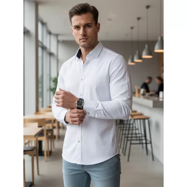  Muška košulja DSTREET DX2618 BIJELA 