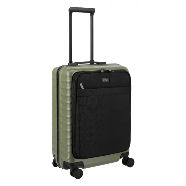  Kofer TITAN Overseas S Front pocket Forest green ŠUMSKO ZELENA 