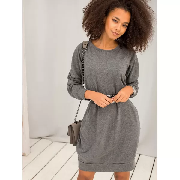  Haljina BASIC FEEL GOOD RV-TU-5184.93P TAMNOSIVA 