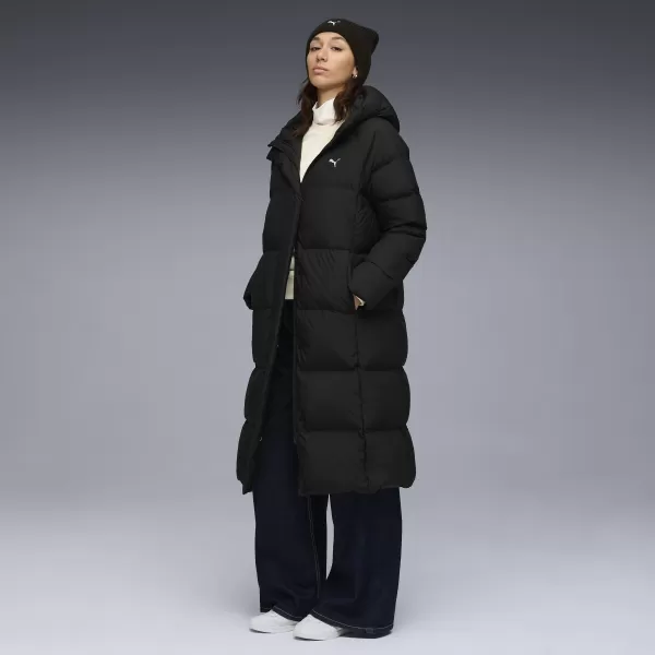  Ženski kaput PUMA HOODED DOWN PUFFER COAT 688390-01 PUMA CRNA 