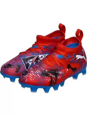 Dječje cipele PUMA FUTURE 8 MATCH PLAY FG/AG JR 108750-01 CRVENI/CRNI/PLAVI/RUŽIČASTI PIKSELI