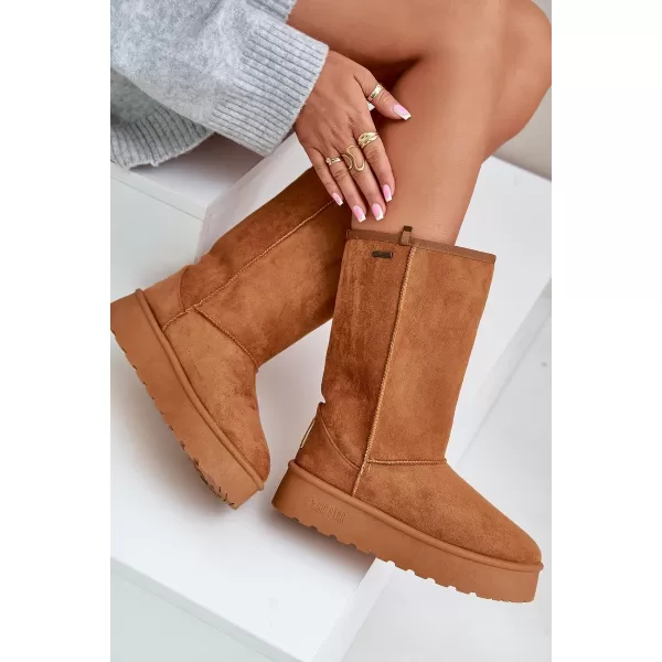 Ženske cipele BIG STAR OO274893 SMEĐA/BEŽ Big Star Shoes 