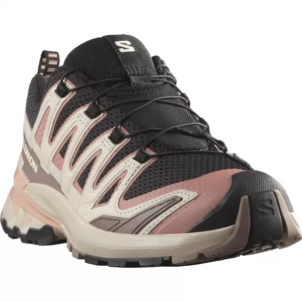  Ženske cipele SALOMON XA PRO 3D V9 W L47882800 CRNA/BURLWOOD/MAHAGONI RUŽA 