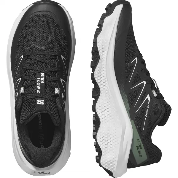  Ženske cipele SALOMON ULTRA FLOW 2 W L47883700 CRNA/BIJELA/AGAVA ZELENA 
