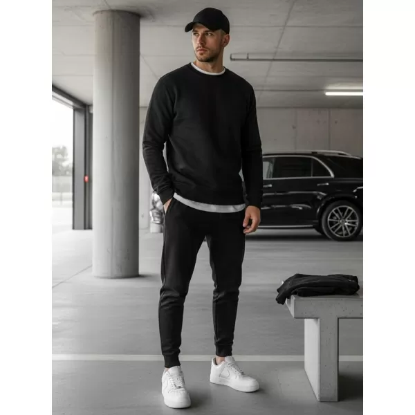  Muški sweatshirt DSTREET BX2416 CRNA 