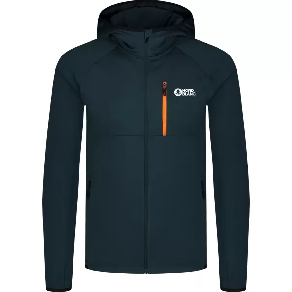  Muški powerfleece duks NORDBLANC CREEK NBWFM8280 PLAVOZELENA 