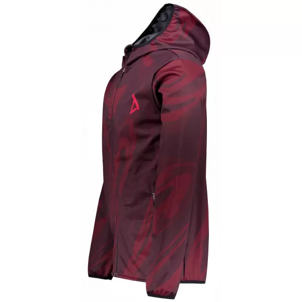 Muška vrhunska softshell jakna ALTISPORT VOJ/ALM072JACK01 VINO/CRVENO 
