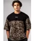 Oversized majica POWER 898 SVIJETLO SMEĐA CAMO Nebbia