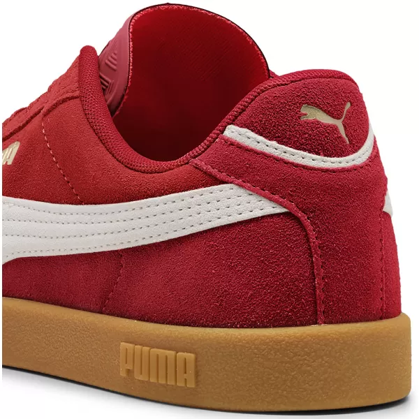  Čizme PUMA CLUB II ERA SUEDE 400717-08 FORATRED/P.WHITE/ FORATRED/STR.BIJELO/PUMA ZLATO 