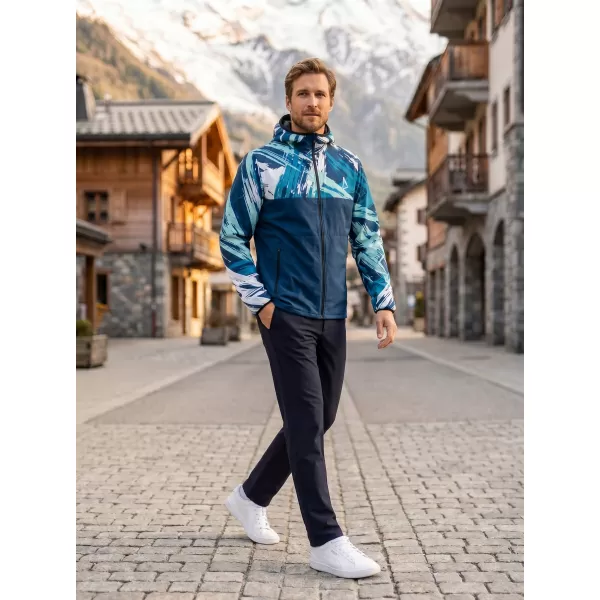  Muška vrhunska softshell jakna ALTISPORT VOJ/ALM039JACK01 TAMNOPLAVA 
