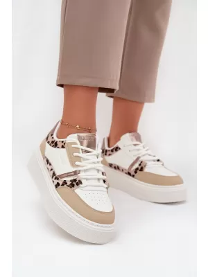 Ženske tenisice BIG STAR SS274357 WHITE/BEIGE Big Star Shoes