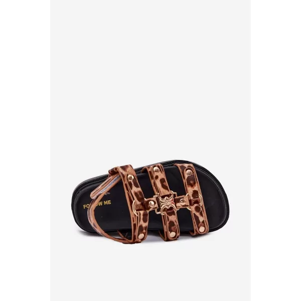  Dječje sandale BOTO LUNESSA 38047 LEOPARD 