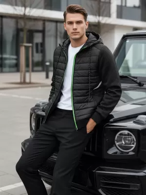 Muška jakna DSTREET TX4394 CRNA