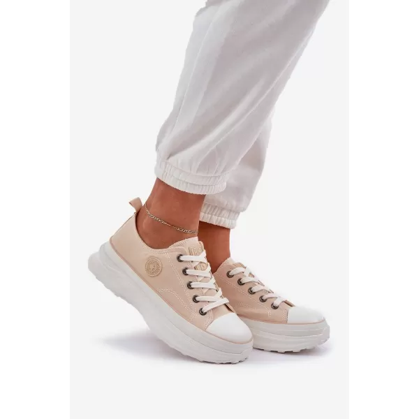  Ženske tenisice BIG STAR NN274127 BEŽ Big Star Shoes 