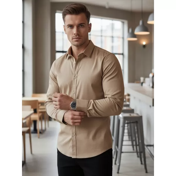  Muška košulja DSTREET DX2681 BEŽ 