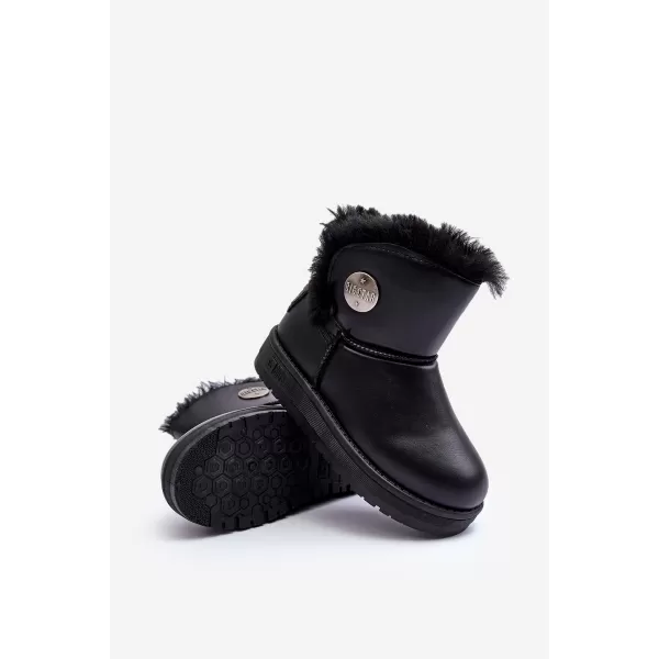  Dječje čizme za snijeg BIG STAR MM374082 BLACK Big Star Shoes 