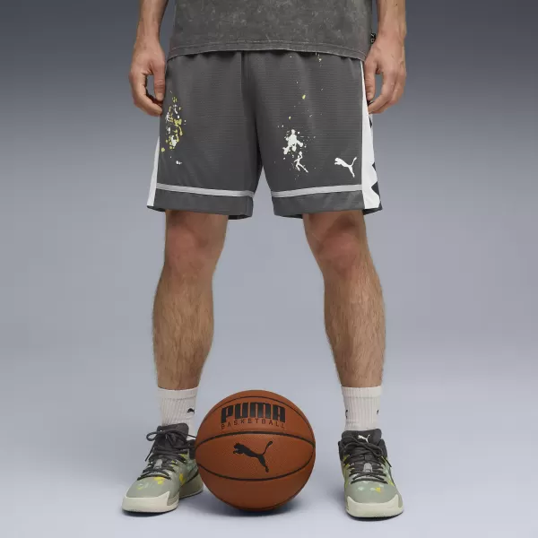  Muške kratke hlače PUMA PITP ALL JAWS 6.5" SHORT 632918-01 TAMNO SIVA 