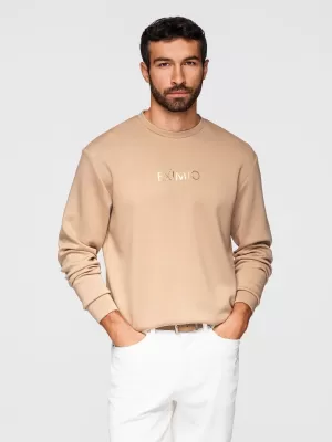 Muški sweatshirt OMBRE OM-SNBC-0199 BEŽ