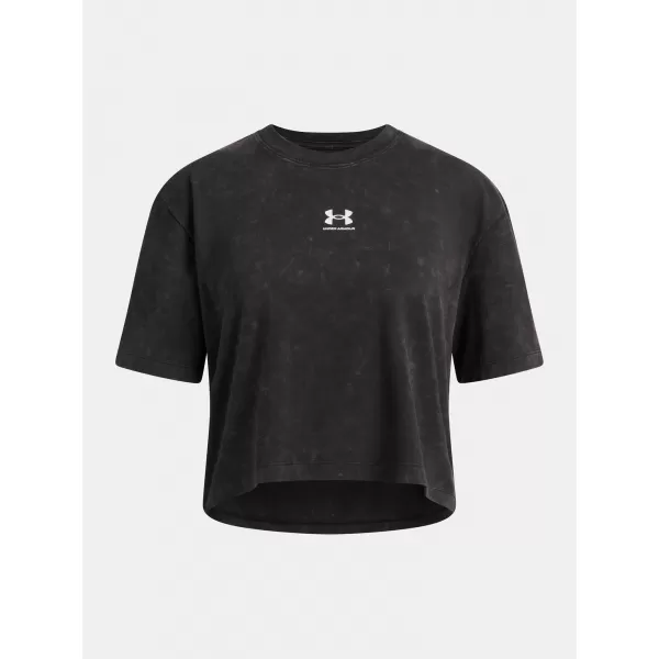  Majica za djevojčice UNDER ARMOUR UA G RIVAL WASH SS 6011673-001 CRNA 
