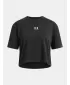 Majica za djevojčice UNDER ARMOUR UA G RIVAL WASH SS 6011673-001 CRNA