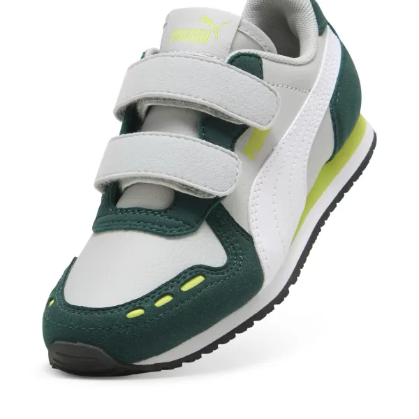  Dječje cipele PUMA CABANA RACER SL 20 V PS 383730-19 SVIJETLO SIVA/BIJELA/TAMNA MIRTA 