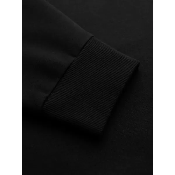  Muški sweatshirt OMBRE OM-SSNZ-0250 CRNA 